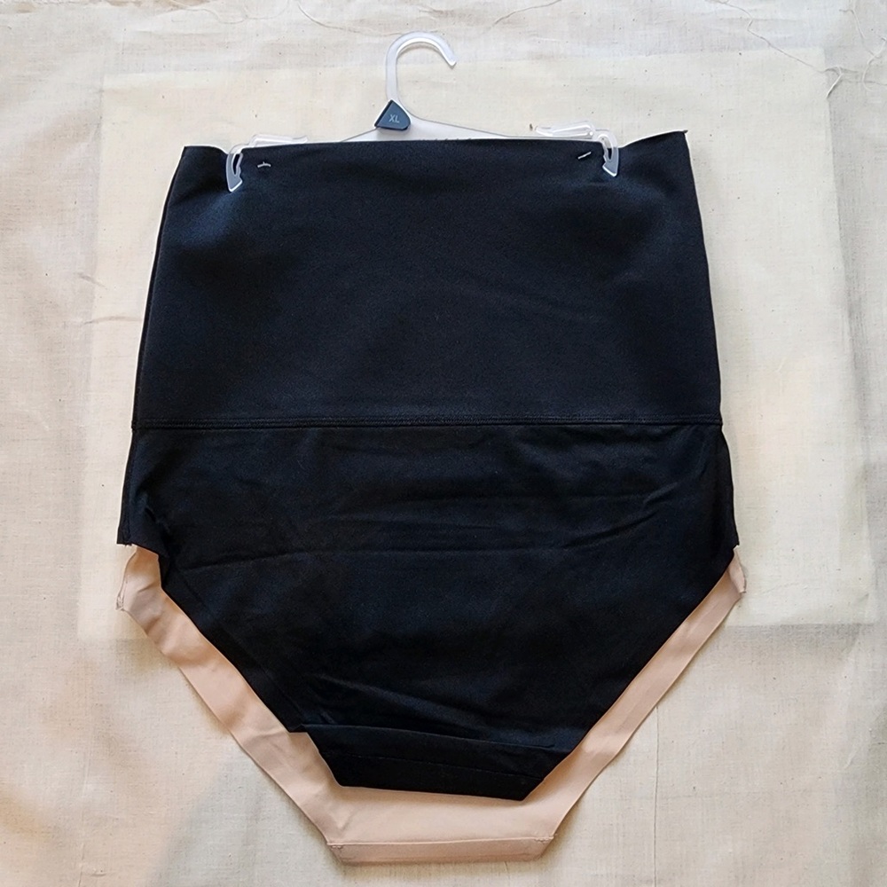 HI-WAIST FIRM CONTROL LASER CUT NO PANTY LINES SHAPING BRIEFS by NAUTICA - 2pc - Picture 2 of 8